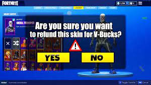 How to Refund Fortnite Skins